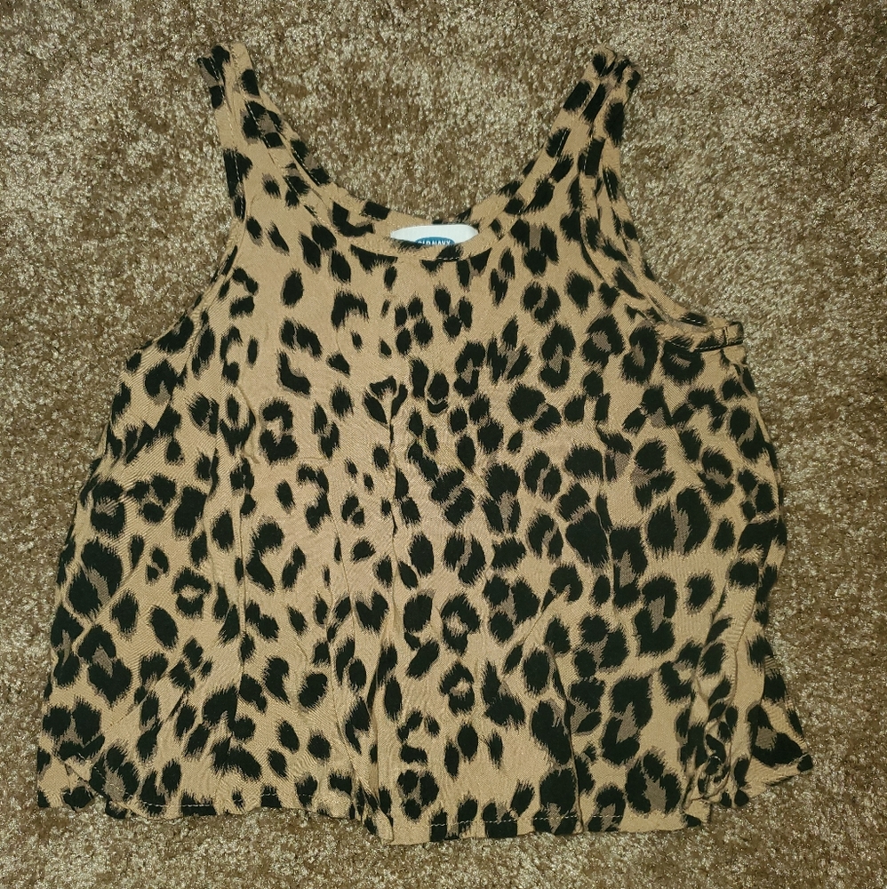 Animal print XS tank